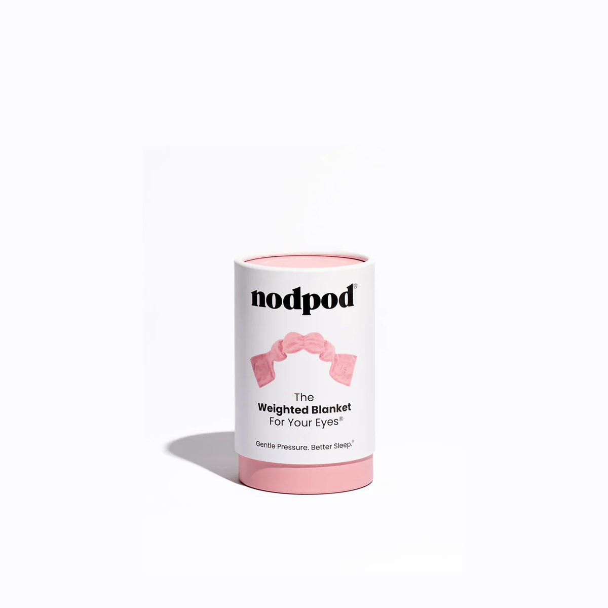 Nodpod Weighted Sleep Mask Blush Pink