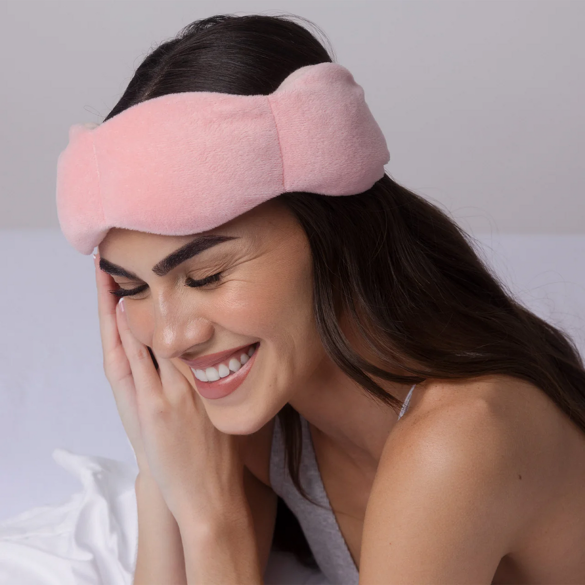 Nodpod Weighted Sleep Mask Blush Pink