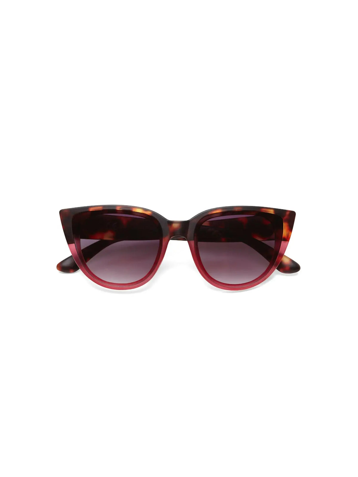 Okkia Sylvia Cat-Eye Sunglasses Havana Pink