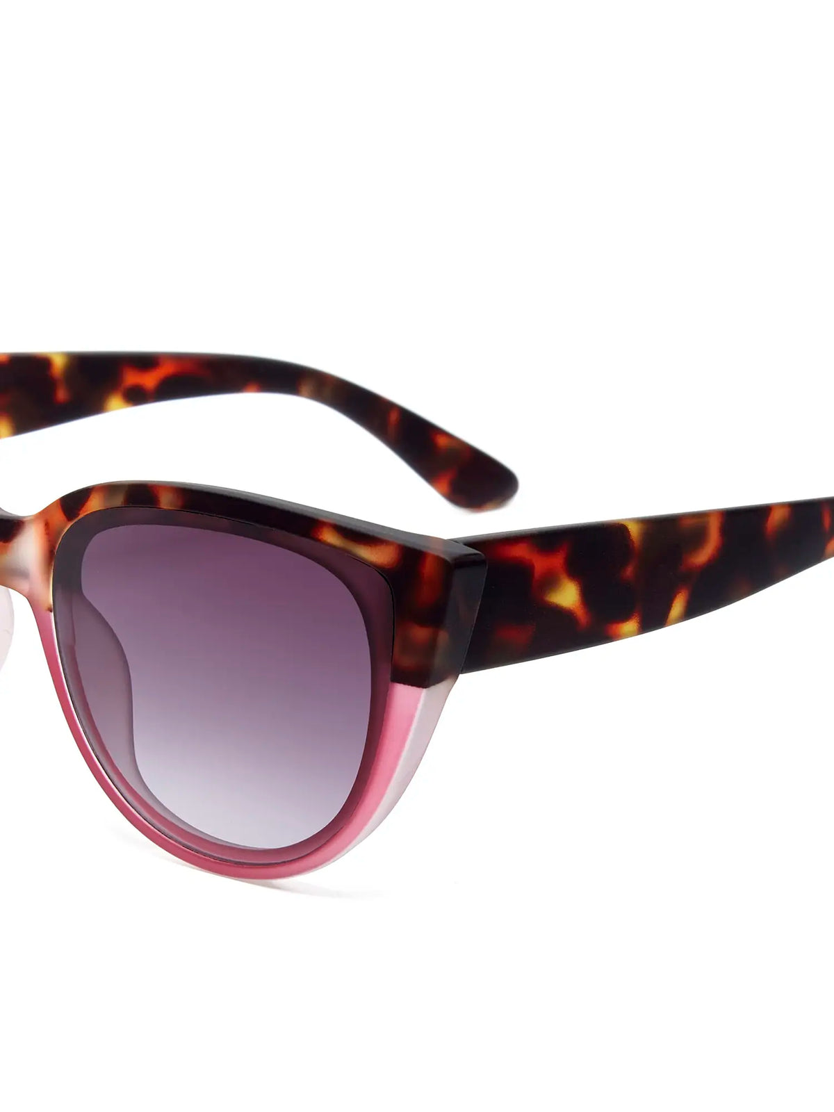 Okkia Sylvia Cat-Eye Sunglasses Havana Pink