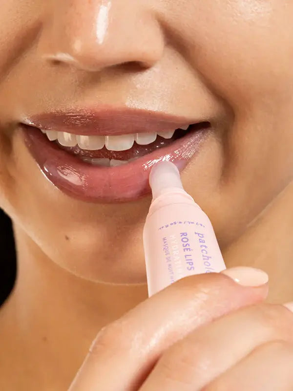 Patchology Rose Lips Hydrating Lip Sleeping Mask