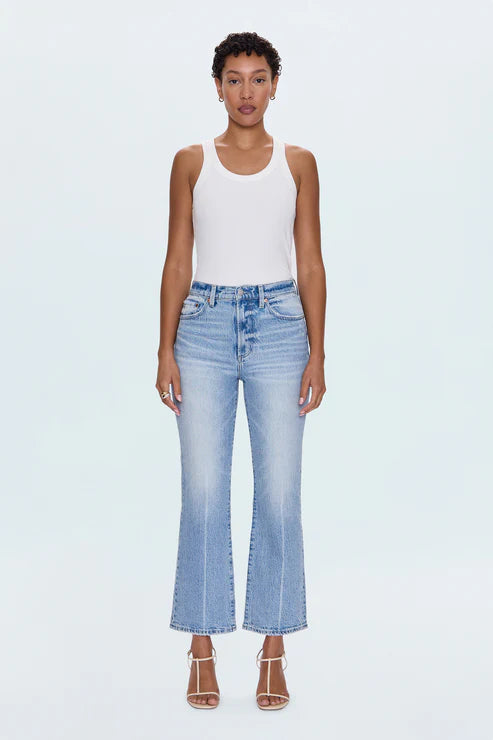 Pistola Ally High-Rise Ankle Boot Cut Jean in High Tide