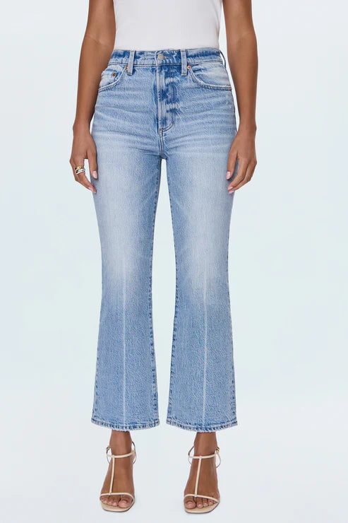 Pistola Ally High-Rise Ankle Boot Cut Jean in High Tide