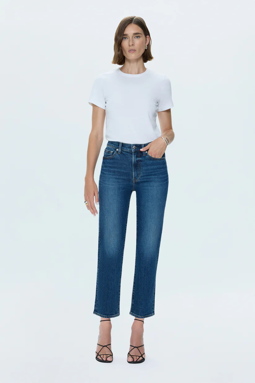Pistola Charlie High-Rise Classic Straight Jean in Broadway