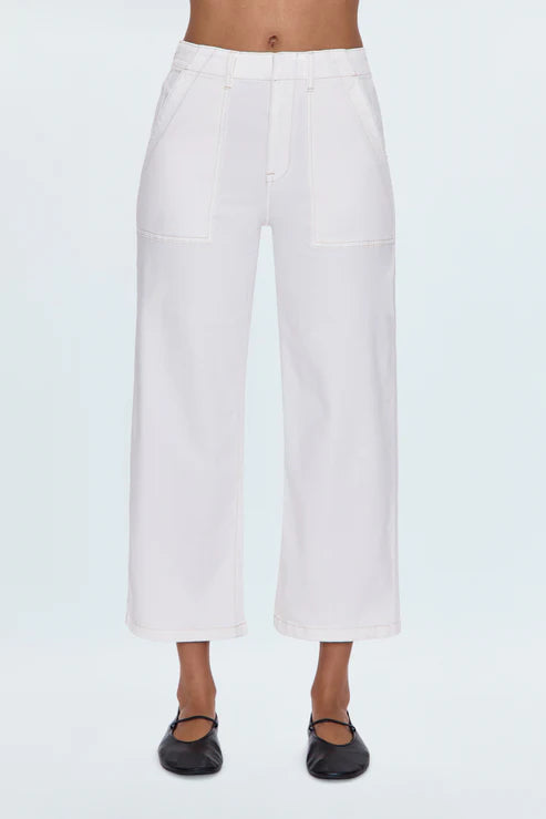 Pistola Sophia Wide Leg Pants in Le Blanc