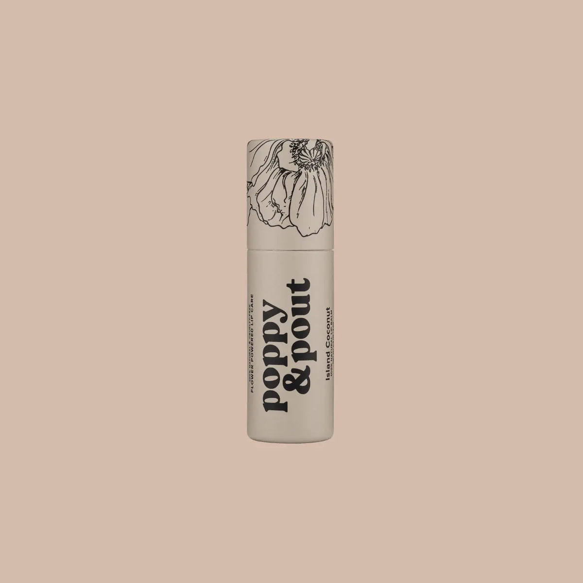 Poppy & Pout Lip Balm Island Coconut