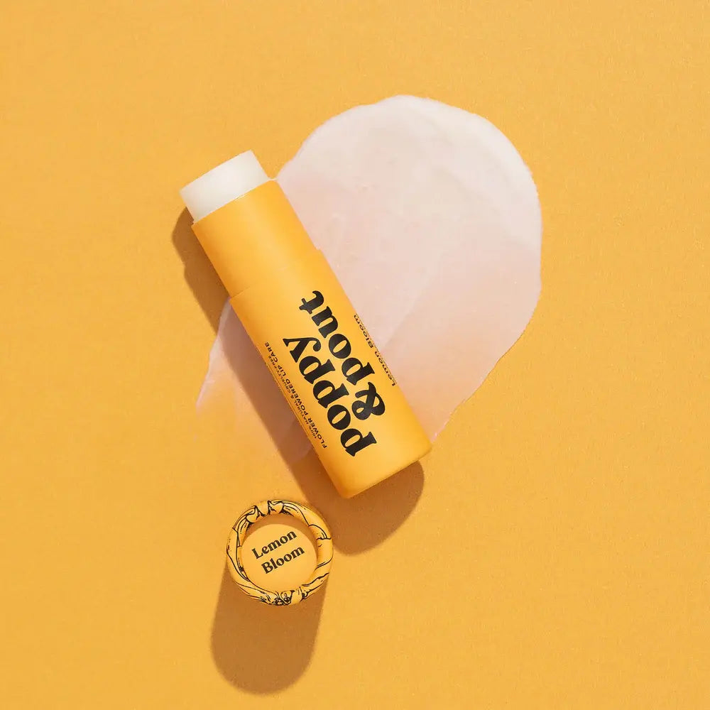 Poppy & Pout Lip Balm Lemon Bloom