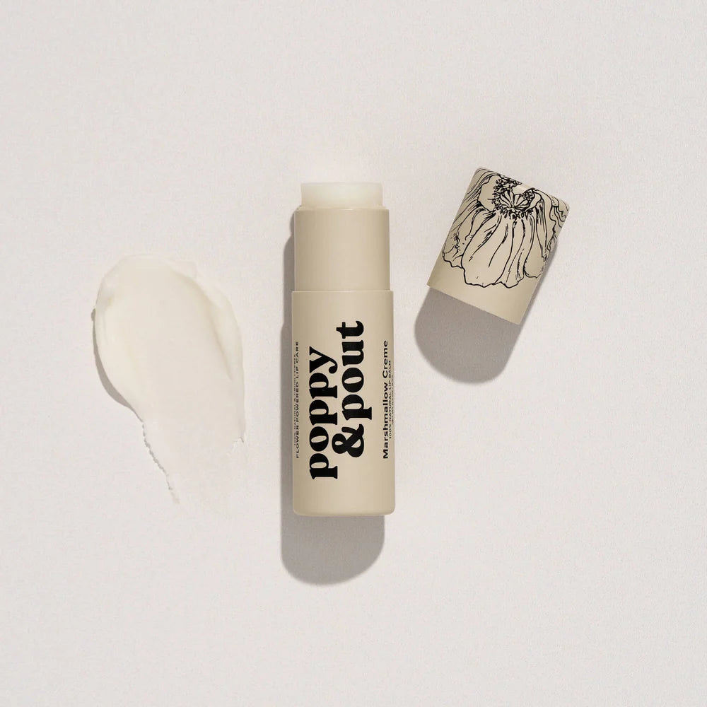 Poppy & Pout Lip Balm Marshmallow Creme