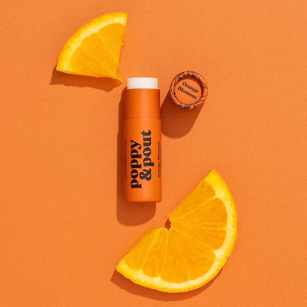 Poppy & Pout Lip Balm Orange Blossom