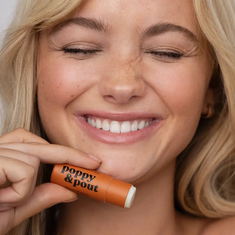 Poppy & Pout Lip Balm Orange Blossom