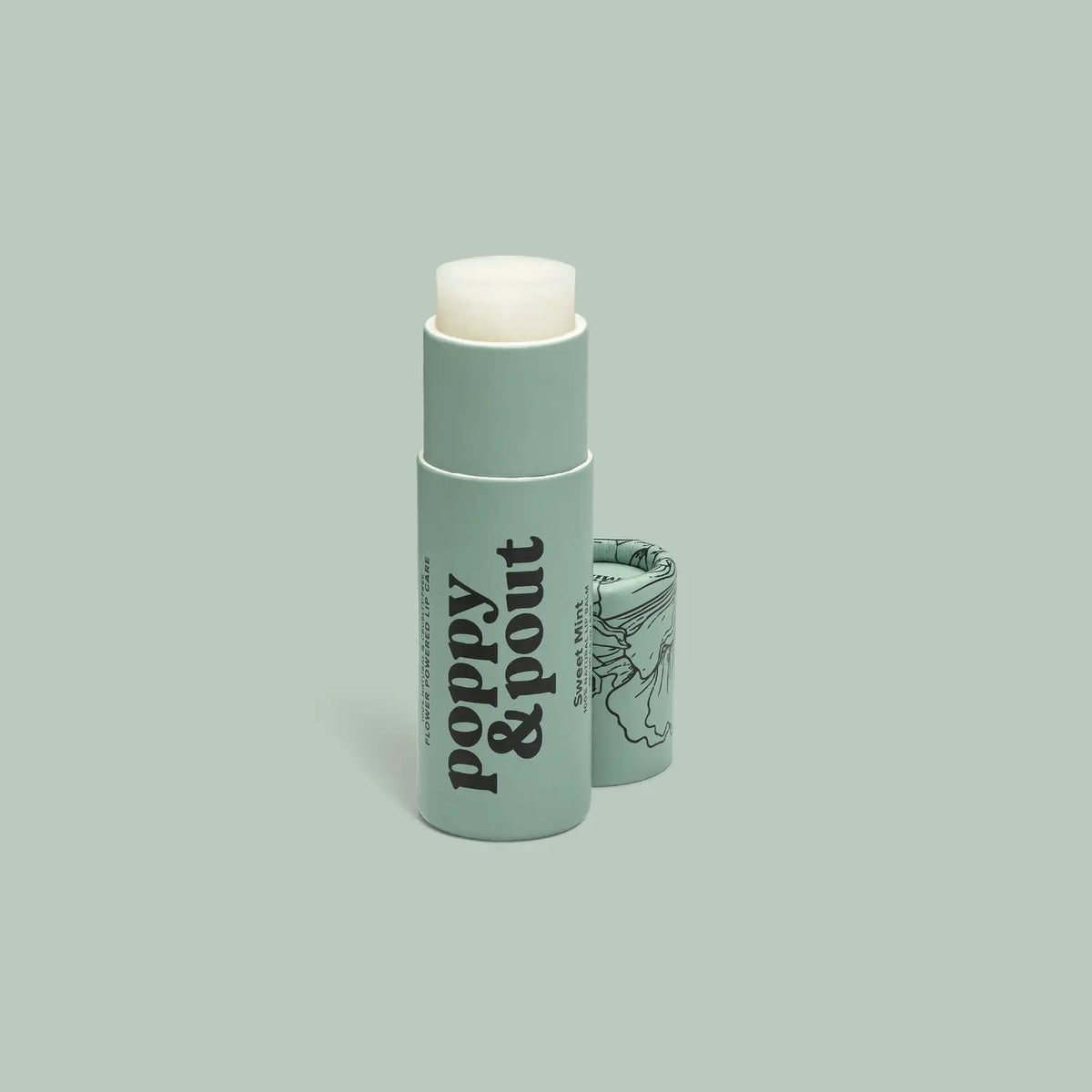 Poppy & Pout Lip Balm Sweet Mint