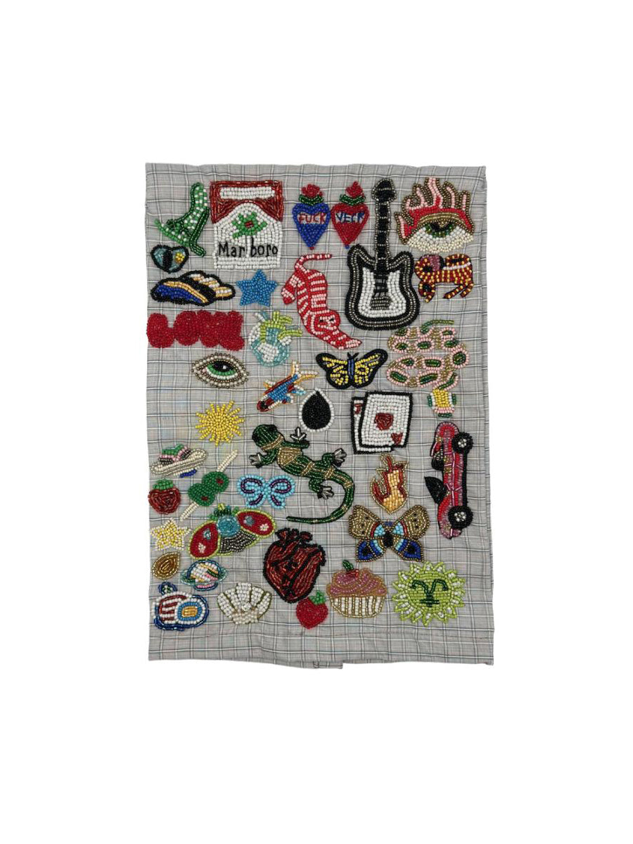 Saint Austin Company Punk Beaded Tea Towel