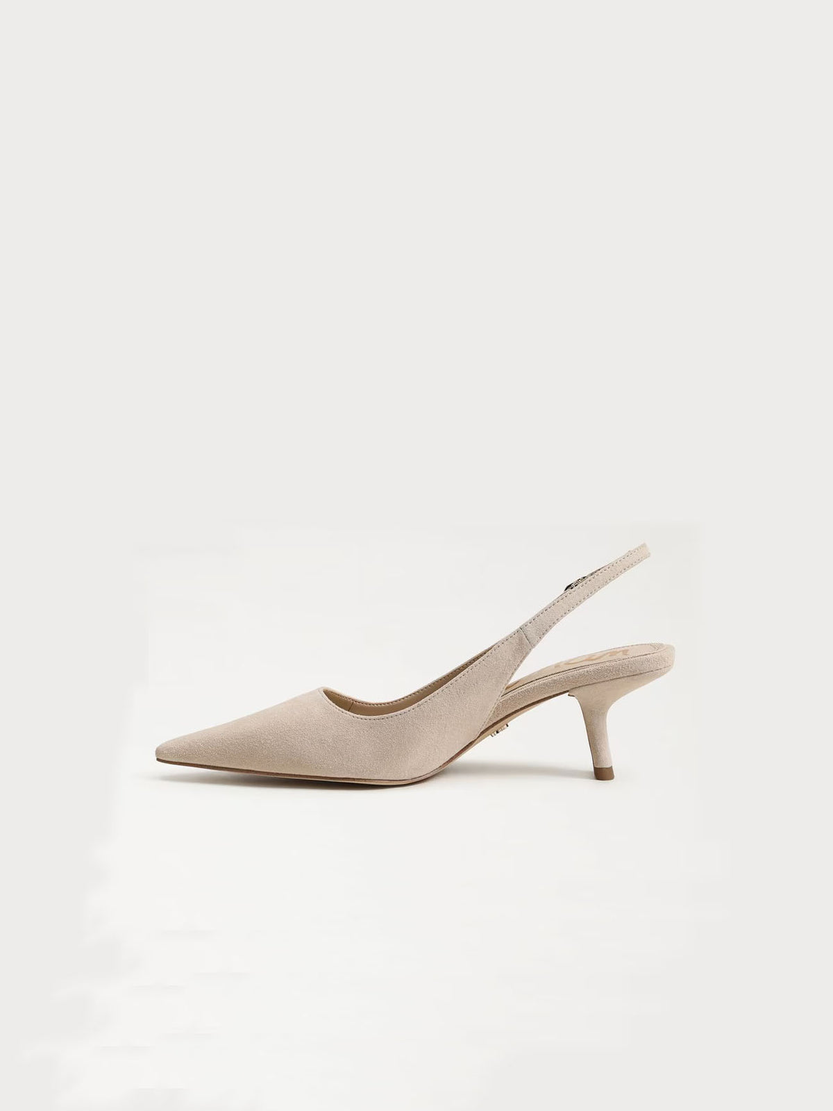 Sam Edelman Bianka Sling-Back Pump Cappuccino Suede