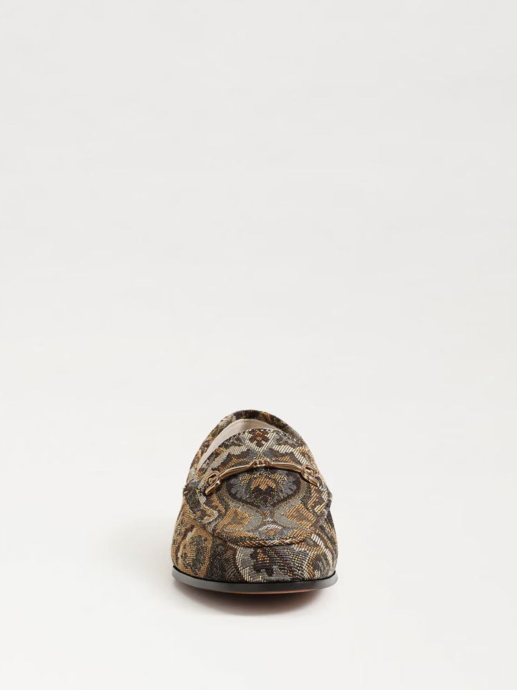 Sam Edelman Loraine Bit Loafer Olive Multi Fabric