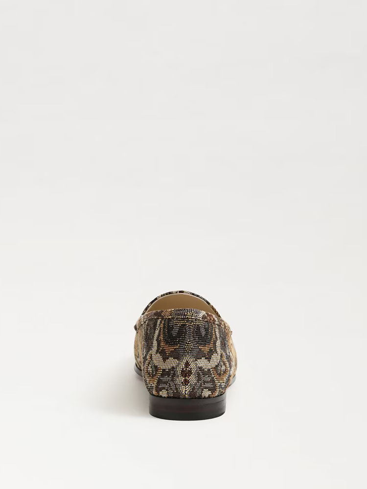 Sam Edelman Loraine Bit Loafer Olive Multi Fabric
