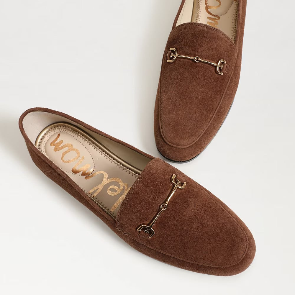 Sam Edelman Loraine Bit Loafer Terra Toffee Suede