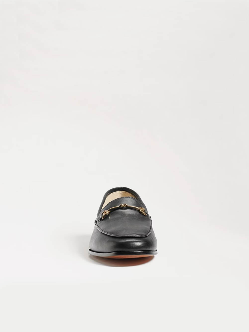 Sam Edelman Loraine Horse Bit Black Leather Loafer