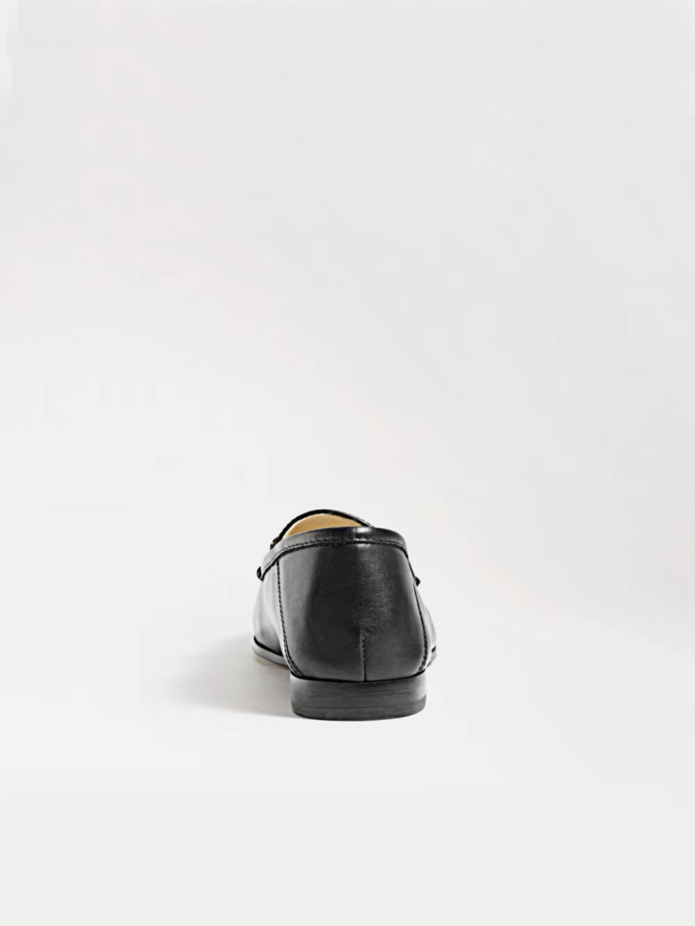 Sam Edelman Loraine Horse Bit Black Leather Loafer