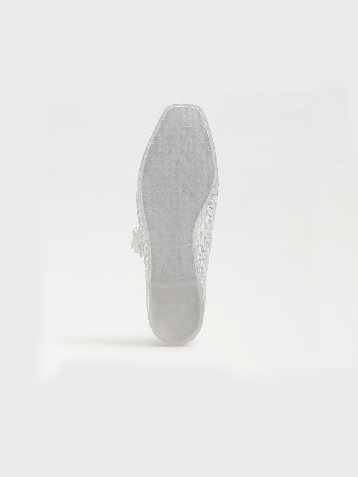 Sam Edelman Michaela Jelly Mary Jane Flat Clear