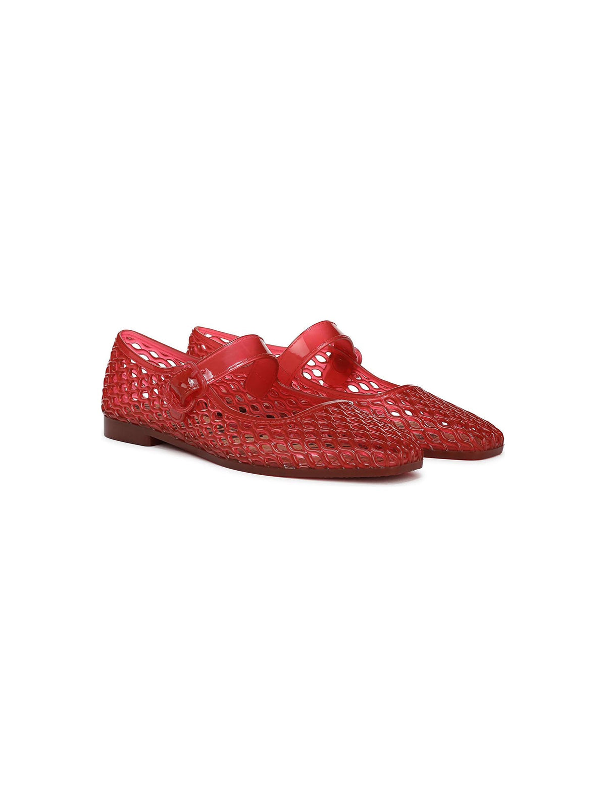 Sam Edelman Michaela Jelly Mary Jane Flat Red
