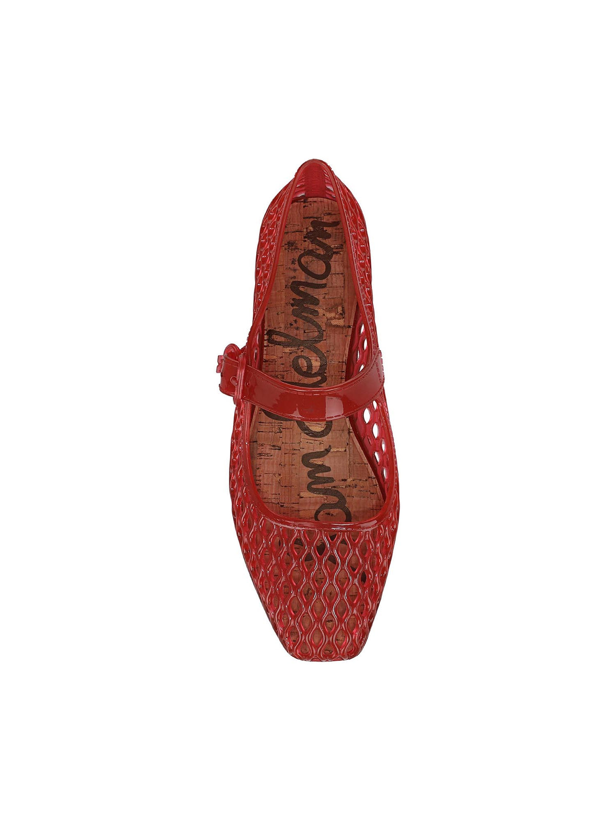 Sam Edelman Michaela Jelly Mary Jane Flat Red