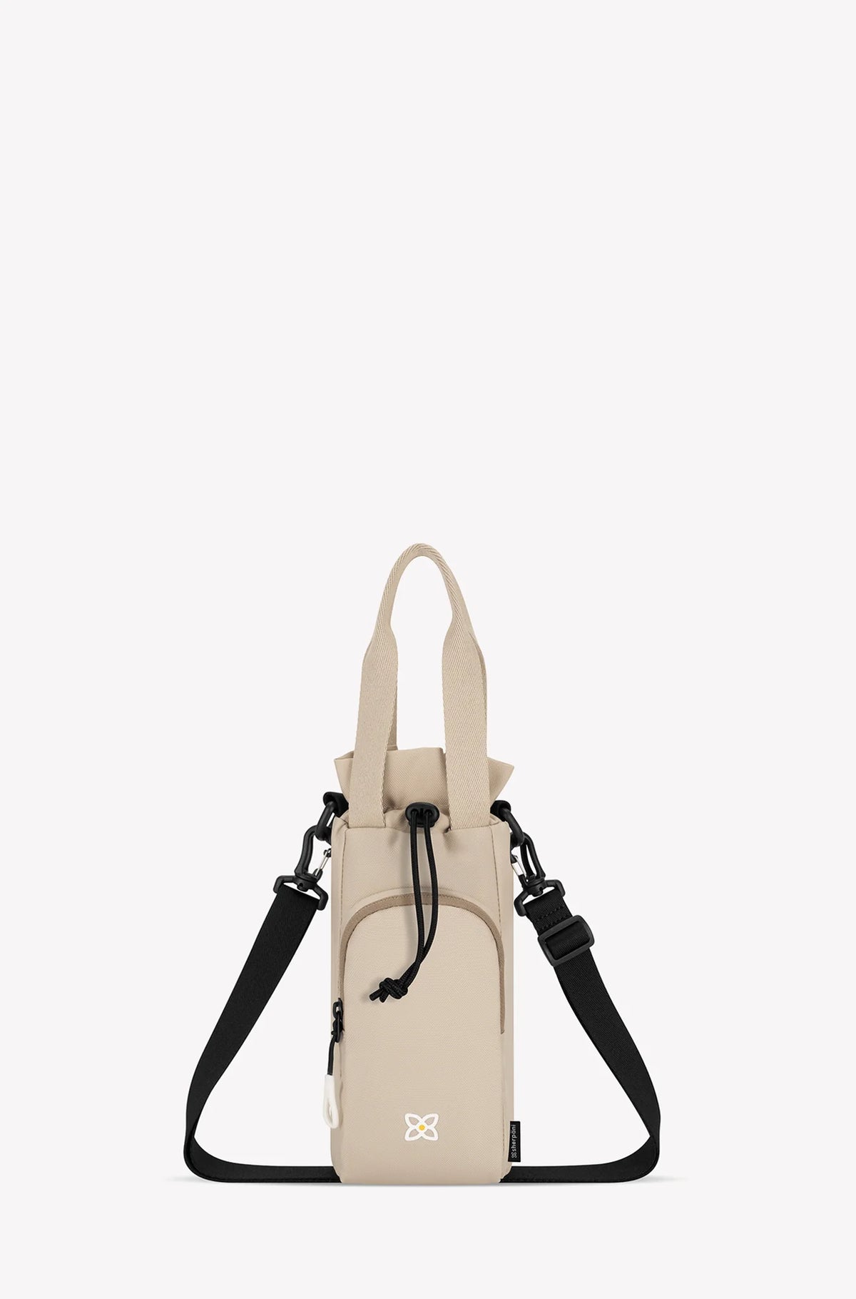Sherpani Izzie Water Bottle Crossbody Con Leche