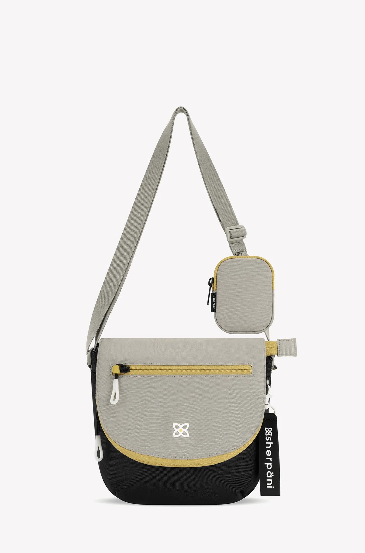 Sherpani Milli Mini Messenger Crossbody Wasabi Stone