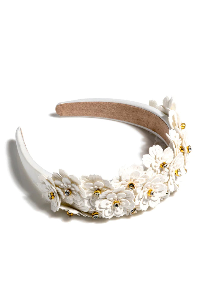 Flower Embellished Headband