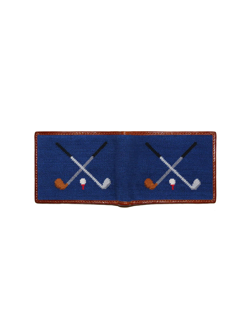 Smathers & Branson Crossed Clubs Wallet