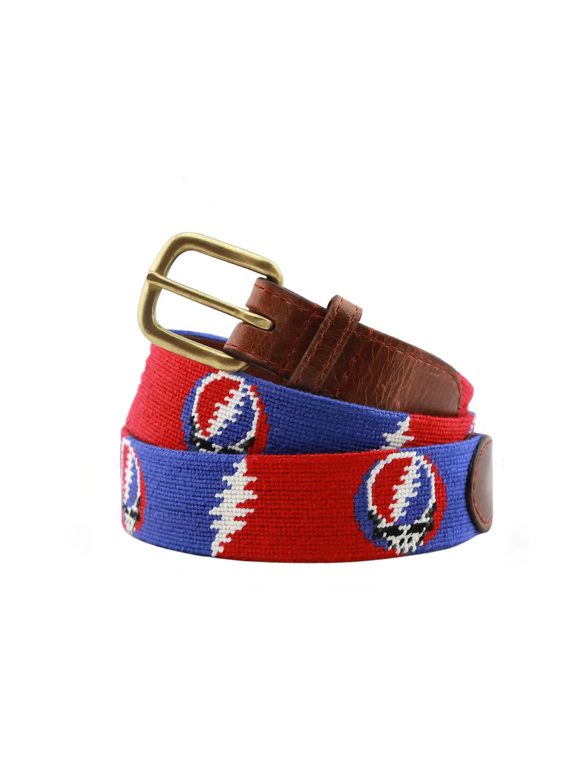 Smathers & Branson Steal Your Face Bolts Belt Multi