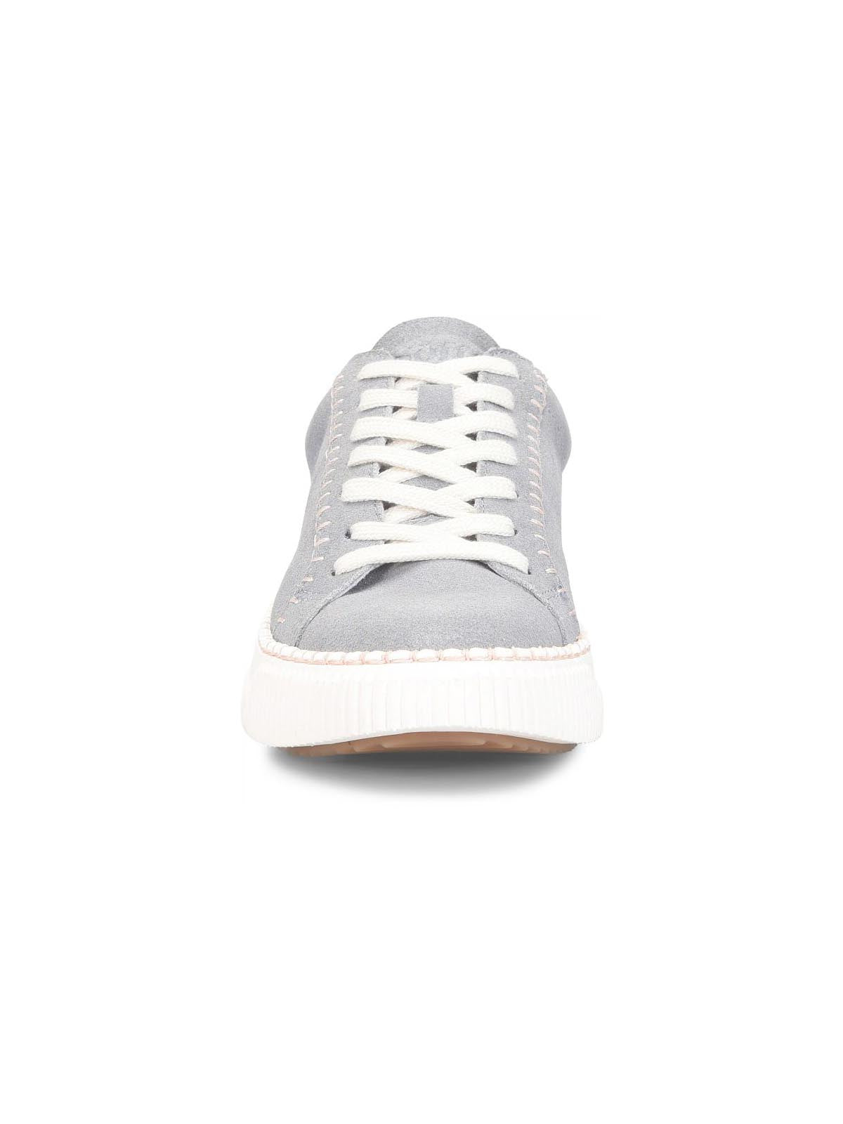 Sofft Shoes Frazier Stitch Sneakers Chambray Silver