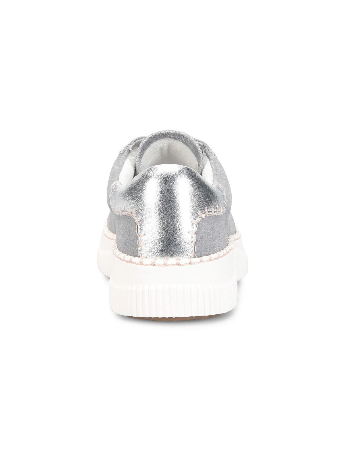 Sofft Shoes Frazier Stitch Sneakers Chambray Silver