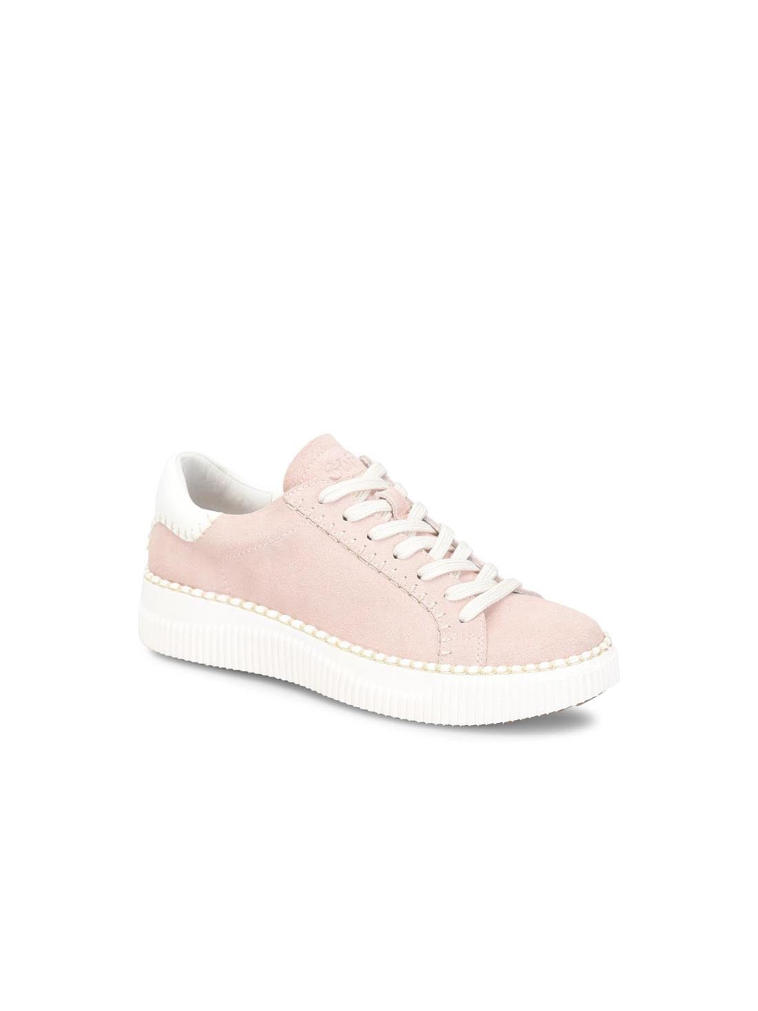 Sofft Shoes Frazier Stitch Sneakers Cipria Pink True White