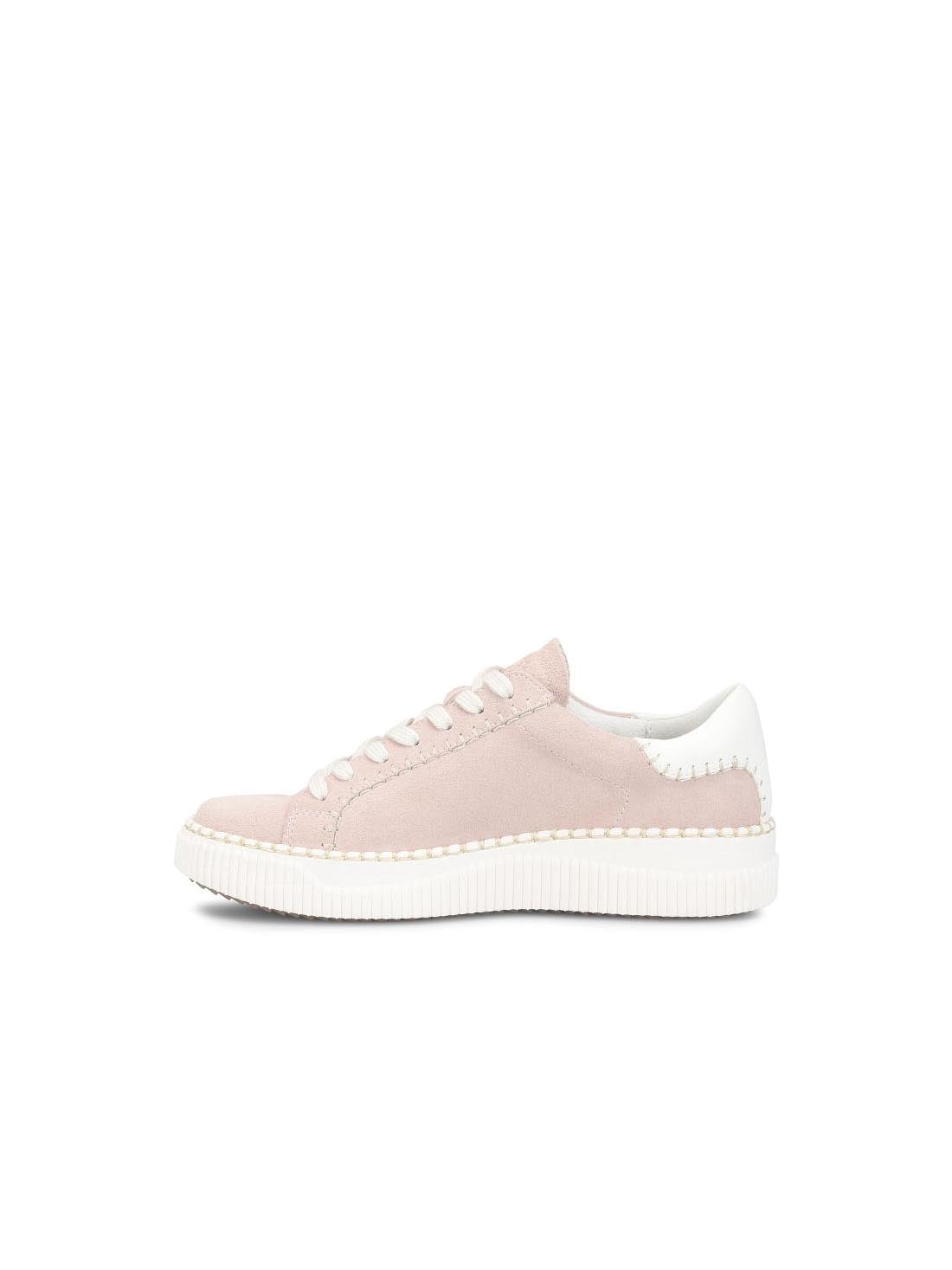 Sofft Shoes Frazier Stitch Sneakers Cipria Pink True White