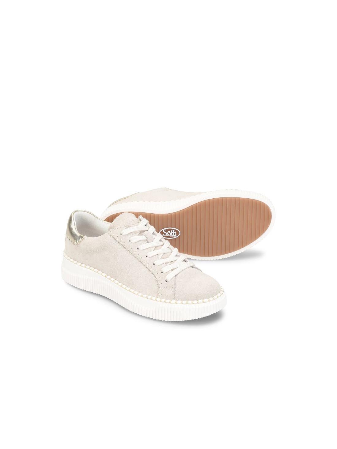 Sofft Shoes Frazier Stitch Sneakers Light Natural Platino Tan