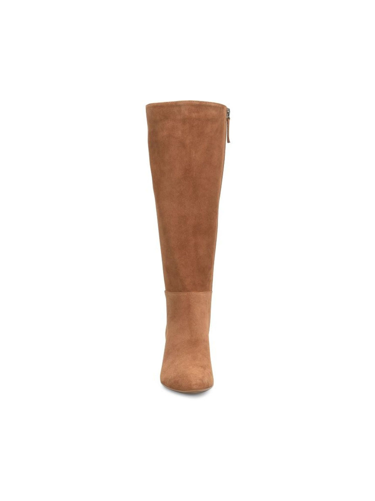 Söfft Sonya Kitten Heel Tall Boots in brandy suede