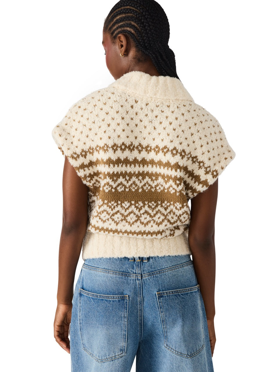 Steve Madden Paulie Sweater Vest in multi