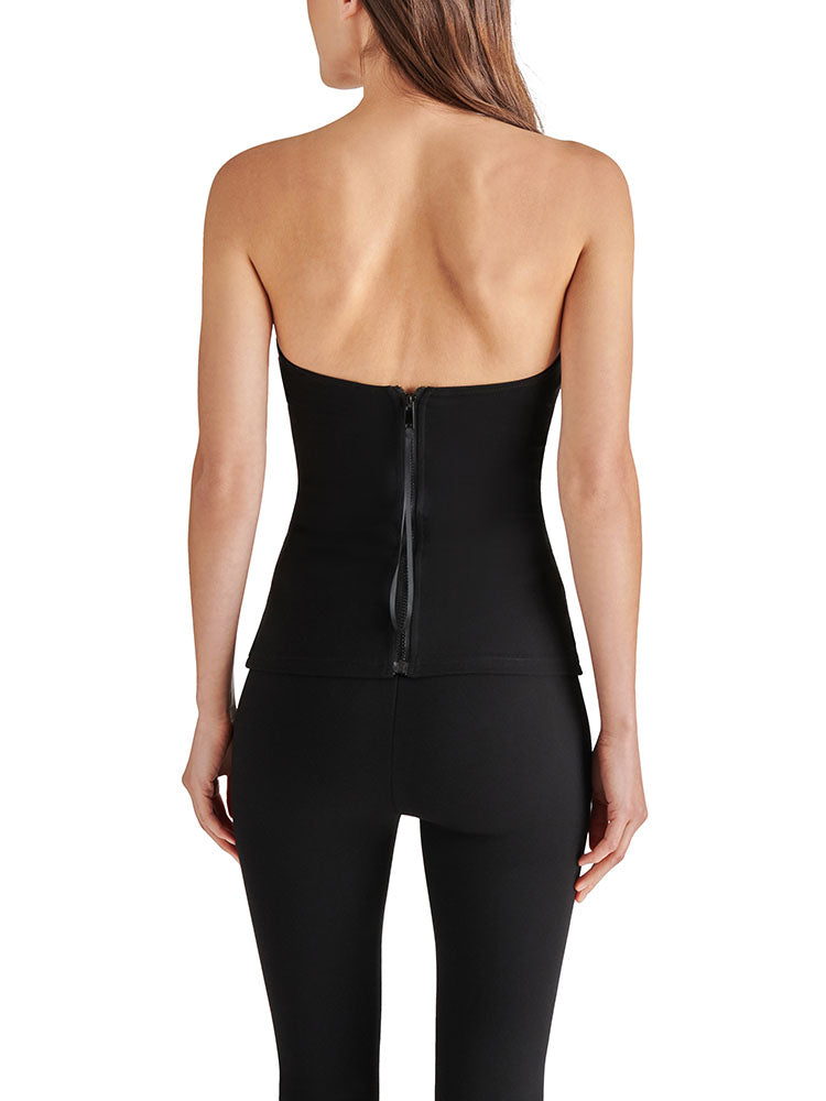 steve madden vena tube top in black