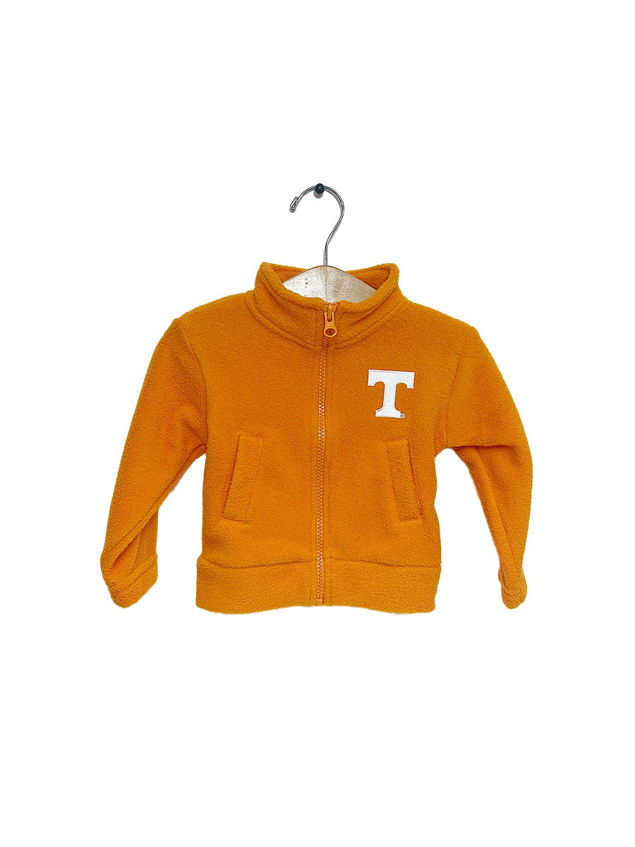 University of Tennessee Game Day TN Power T Orange Polar Fleece Zipper Jacket for Babies & Toddlers