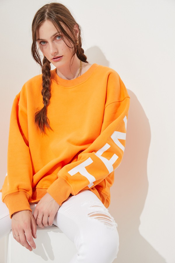 Rocky Top Tennessee Orange Gameday Graphic Sweatshirt