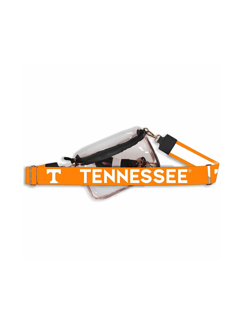 Desden Hailey Clear Sling Bag with University of Tennessee Bag Strap Stadium-Approved Clear Bag