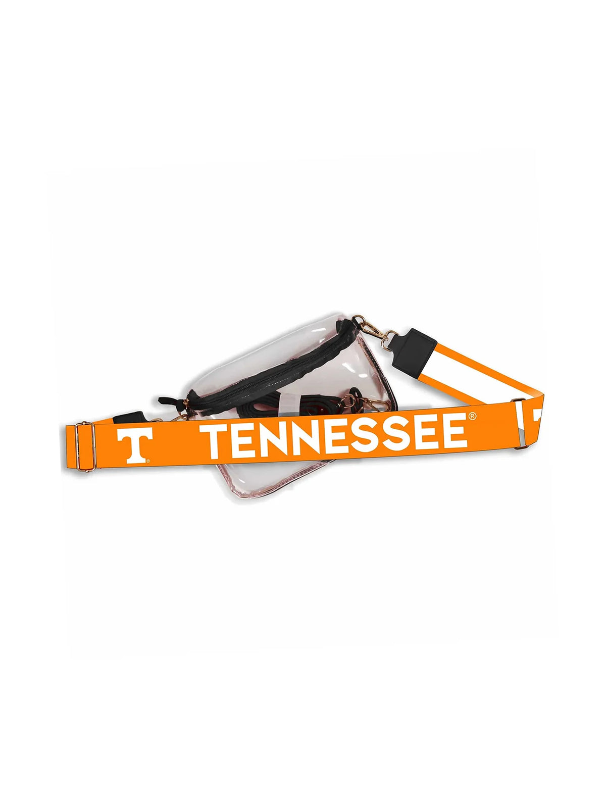 Desden Hailey Clear Sling Bag with University of Tennessee Bag Strap Stadium-Approved Clear Bag
