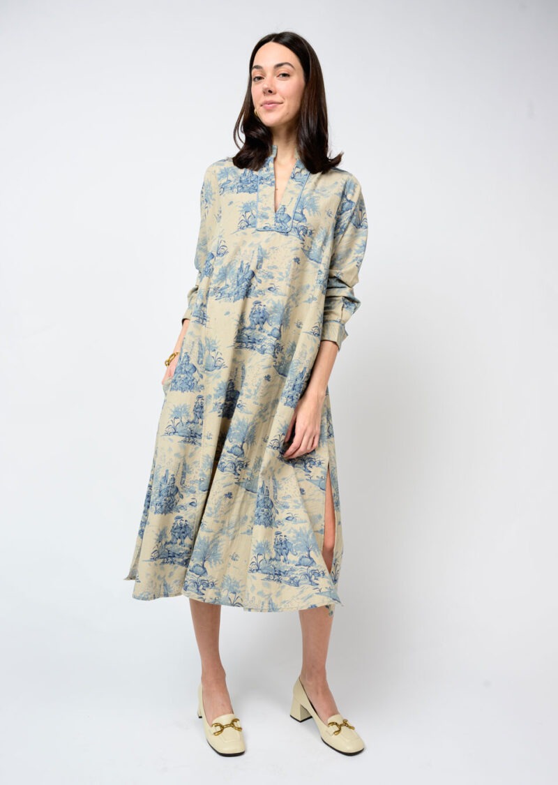 Uncle Frank Toile Midi Dress