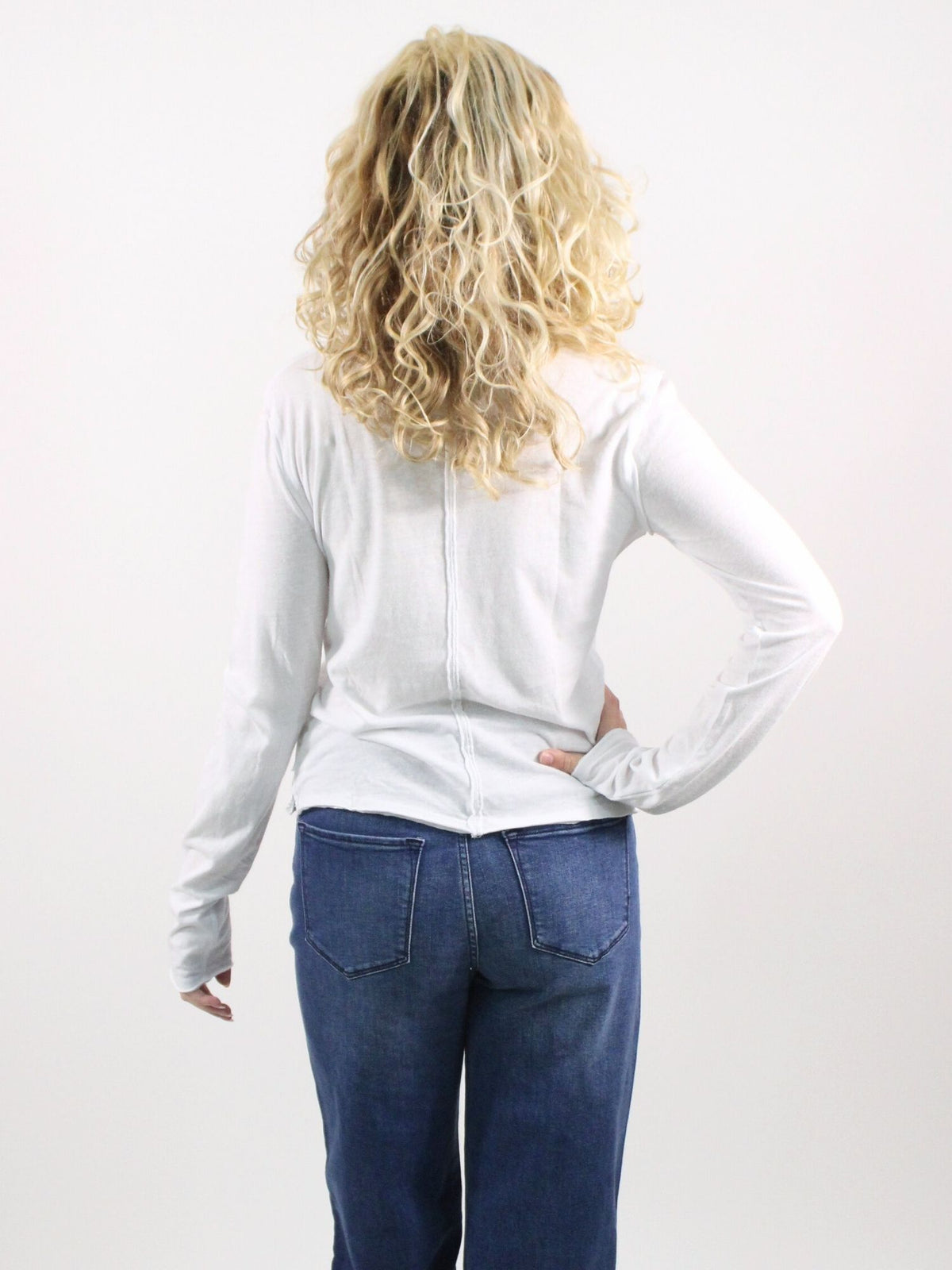 We The Free Nova Long-Sleeve Tee Ivory