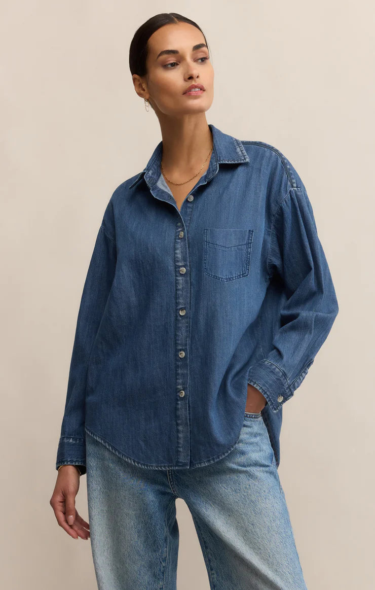 Z SUPPLY Atwood Denim Shirt – Bliss