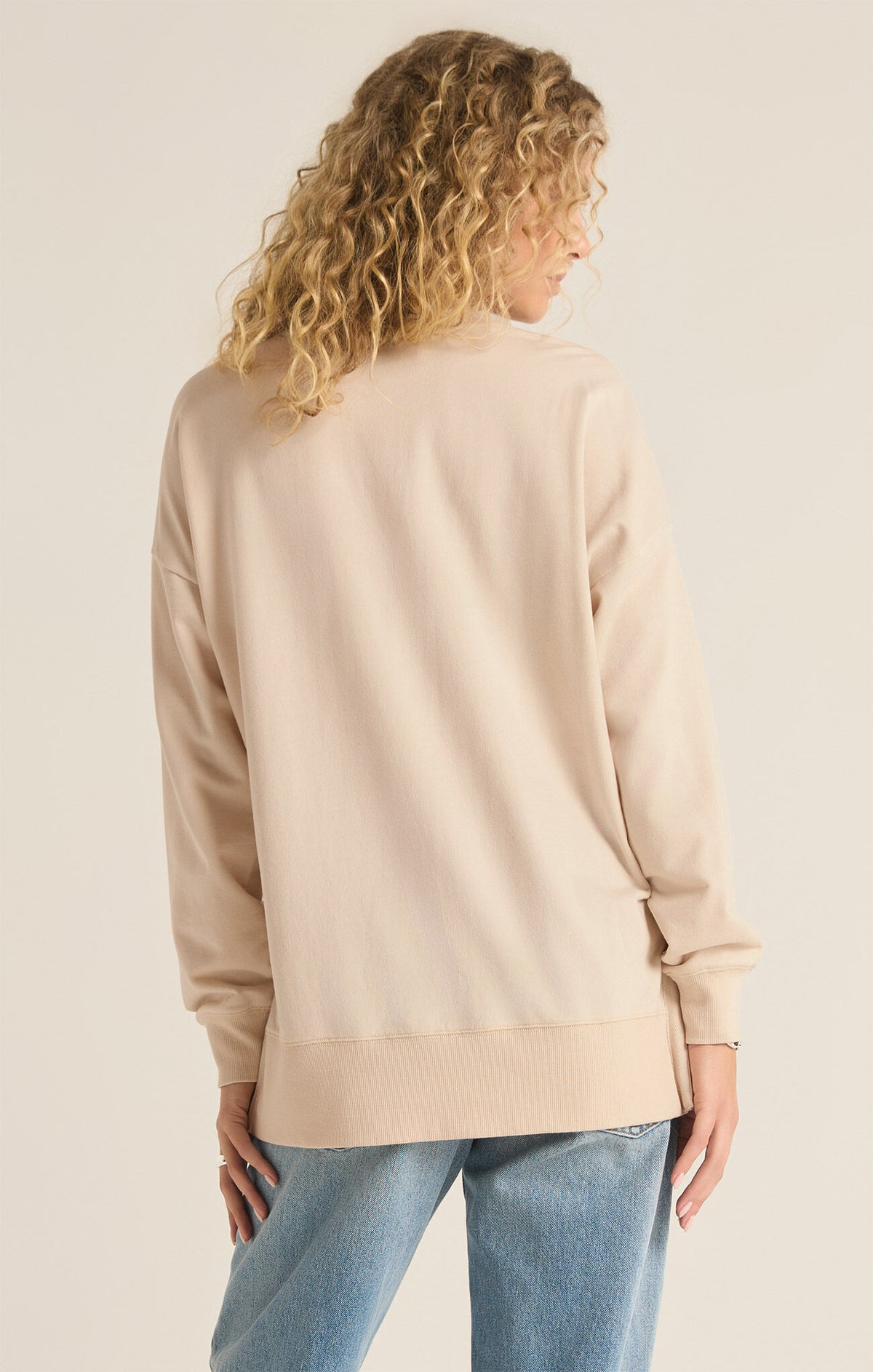 Z SUPPLY Modern V-Neck Weekender Fossil