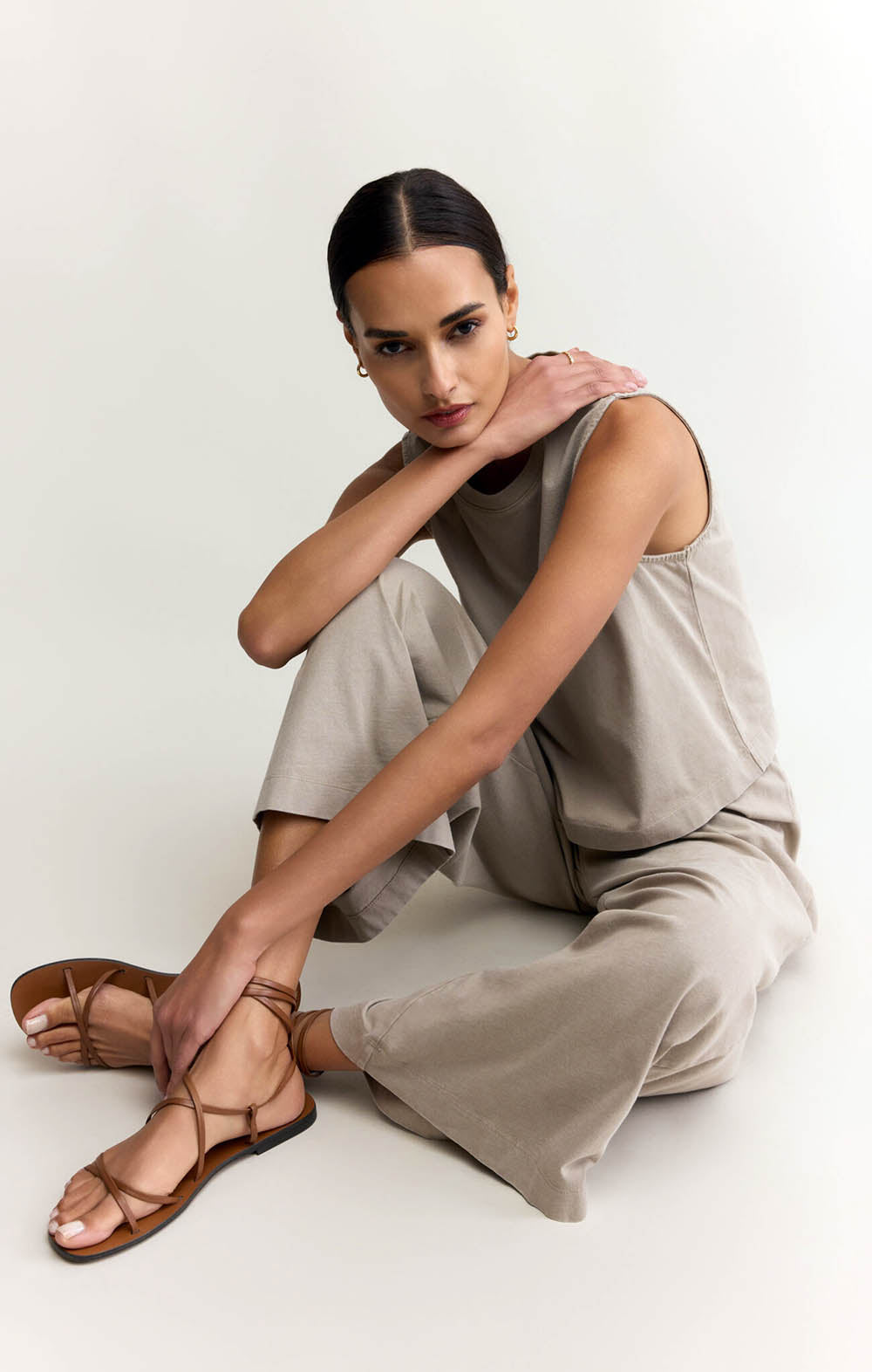 Z SUPPLY Sloane Cotton Jersey Muscle Tank Retreat