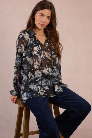 Molly Bracken Printed Blouse
