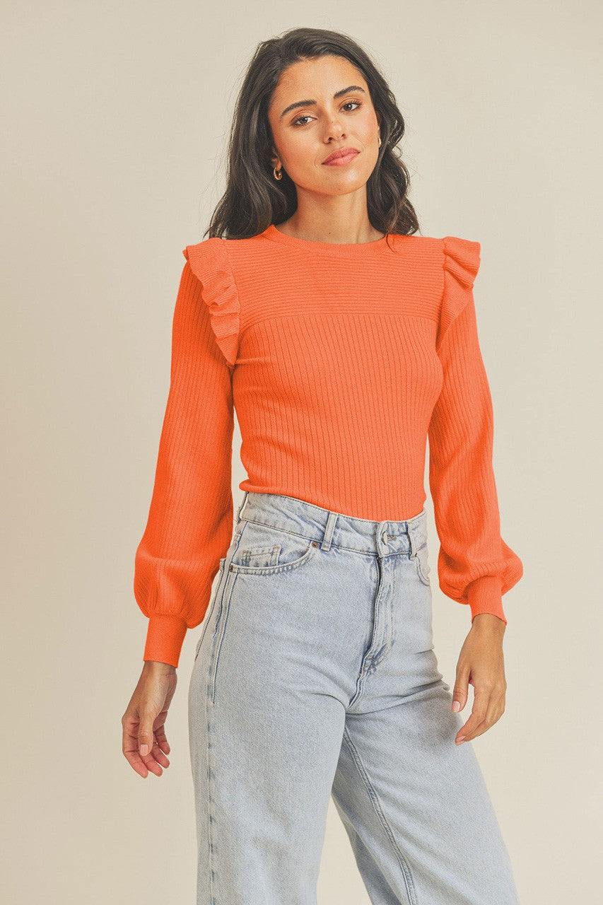 Sequin Blouson Sleeve Cropped Jacket