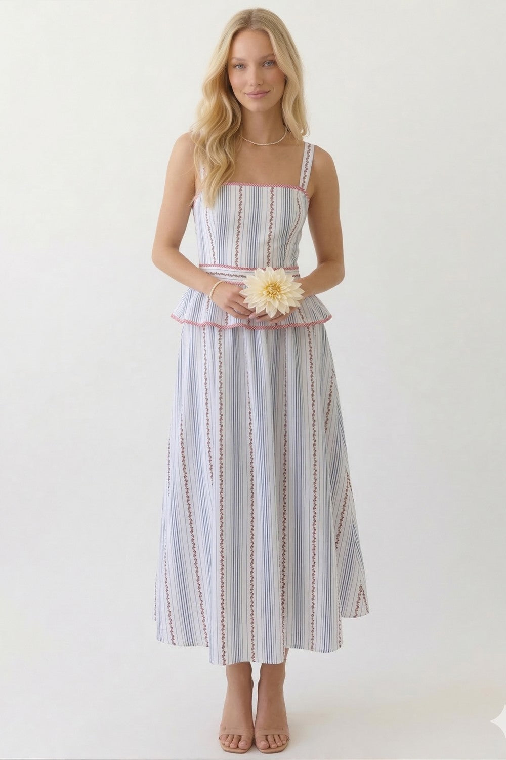 Classic Americana Midi Dress